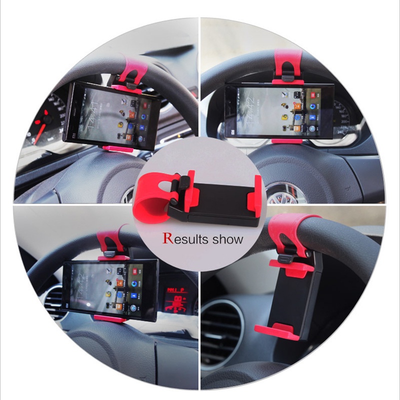 Giá Đỡ ĐiệN ThoạI Di ĐộNg Có 5 MàU GắN Vô Lăng Xe Hơi