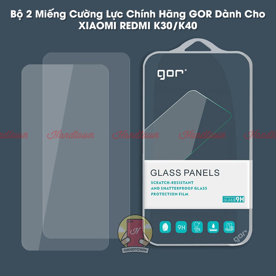 Cường Lực Chính Hãng Gor Xiaomi Redmi K20 K20 Pro K30 K30 Pro K30i 5G K40 K40 Pro K40 Pro+ Plus Ultra Không Full Màn