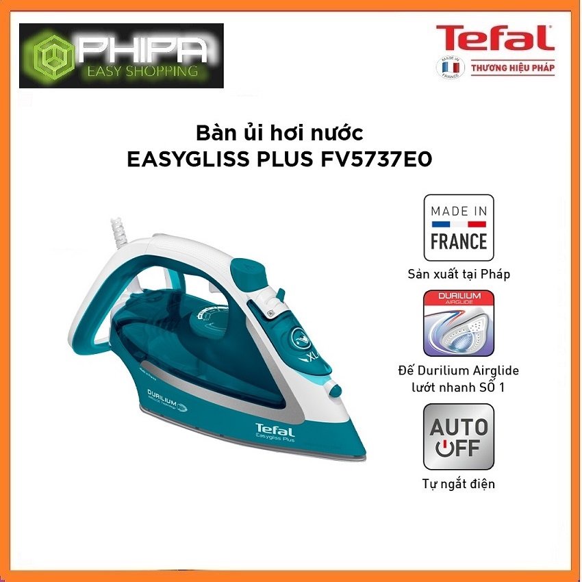 Bàn Ủi Hơi Nước Tefal FV5737E0-2500W - Gian Hàng Chính Hãng - BH 2 Năm