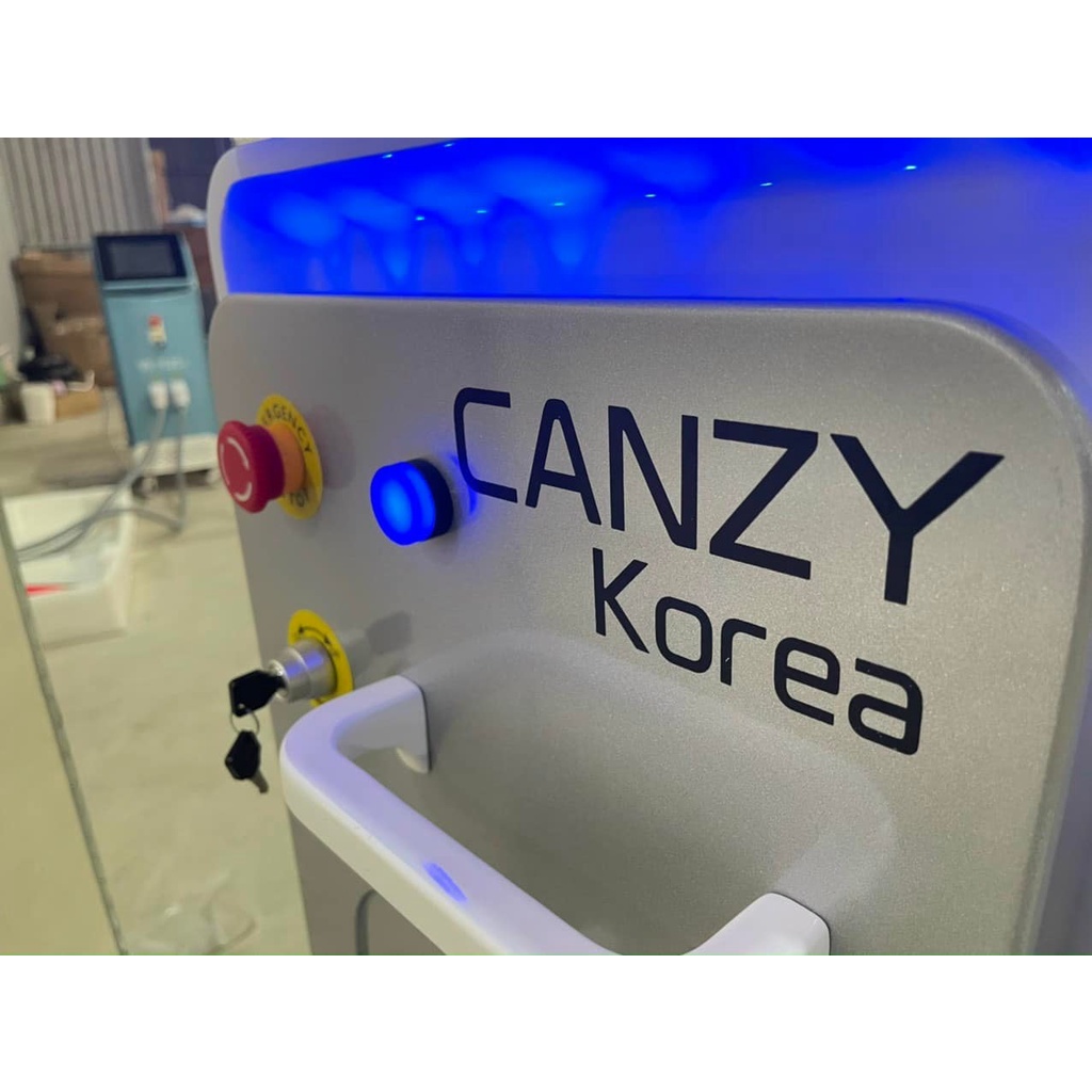 Máy 2in1 Máy Triệt Lông, CANZY KOREA, Máy Triệt Lông &amp; Laser ( Hàng Loại 1 )