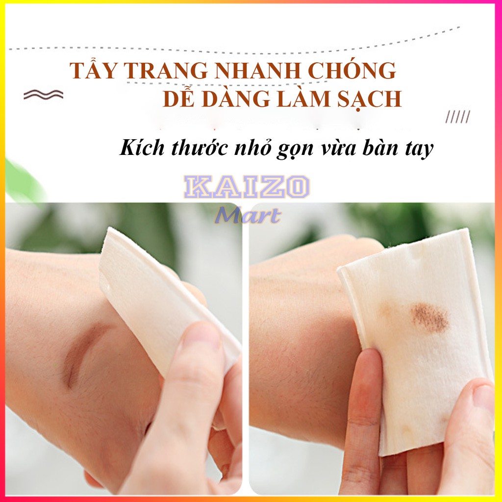 [LOẠI DÀY] Bông Tẩy Trang 3 lớp dày dặn Cotton Pads Magic Beauty 222 miếng - MIANZ STORE