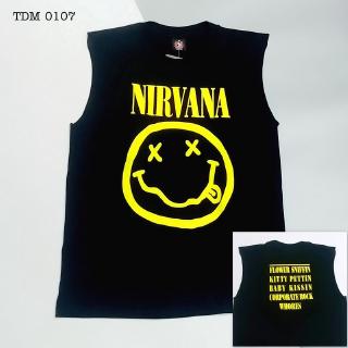 Áo Rock: Áo không tay Nirvana TDM 0107