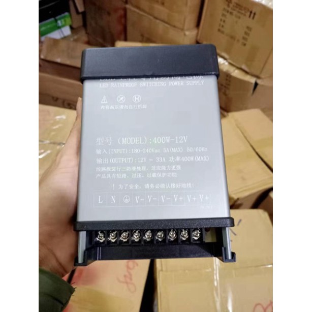 [Free ship] Nguồn 12v 33A ngoài trời đủ công suất | BigBuy360 - bigbuy360.vn