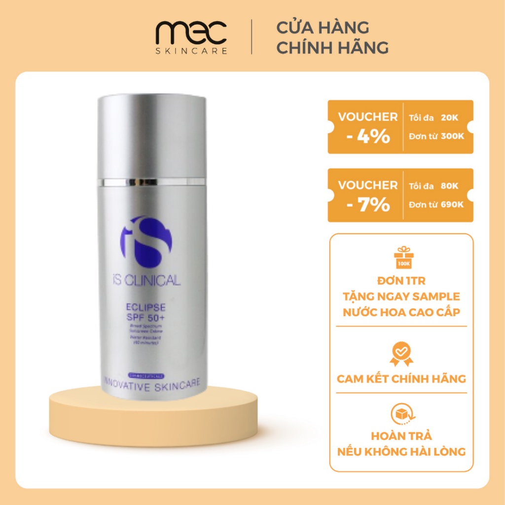 Kem chống nắng iS Clinical Eclipse SPF50 100ml - Mecskincare