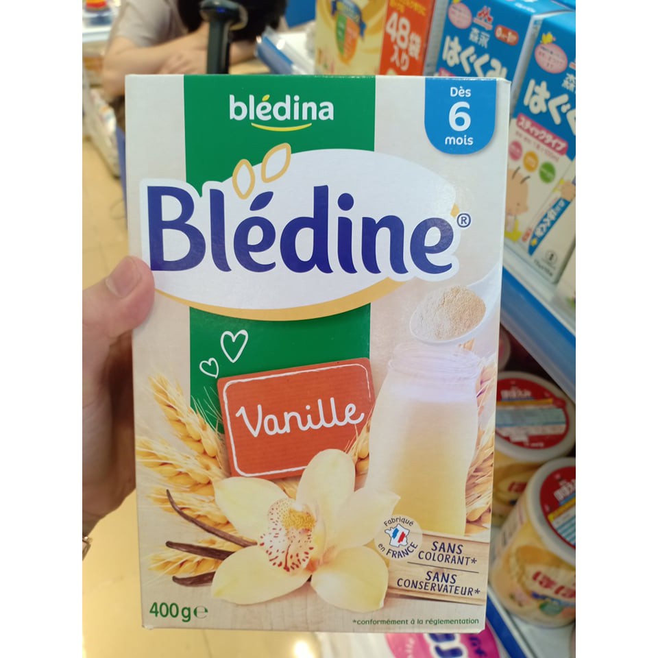 Bột Pha Sữa Bledina 400g 6m+ vani