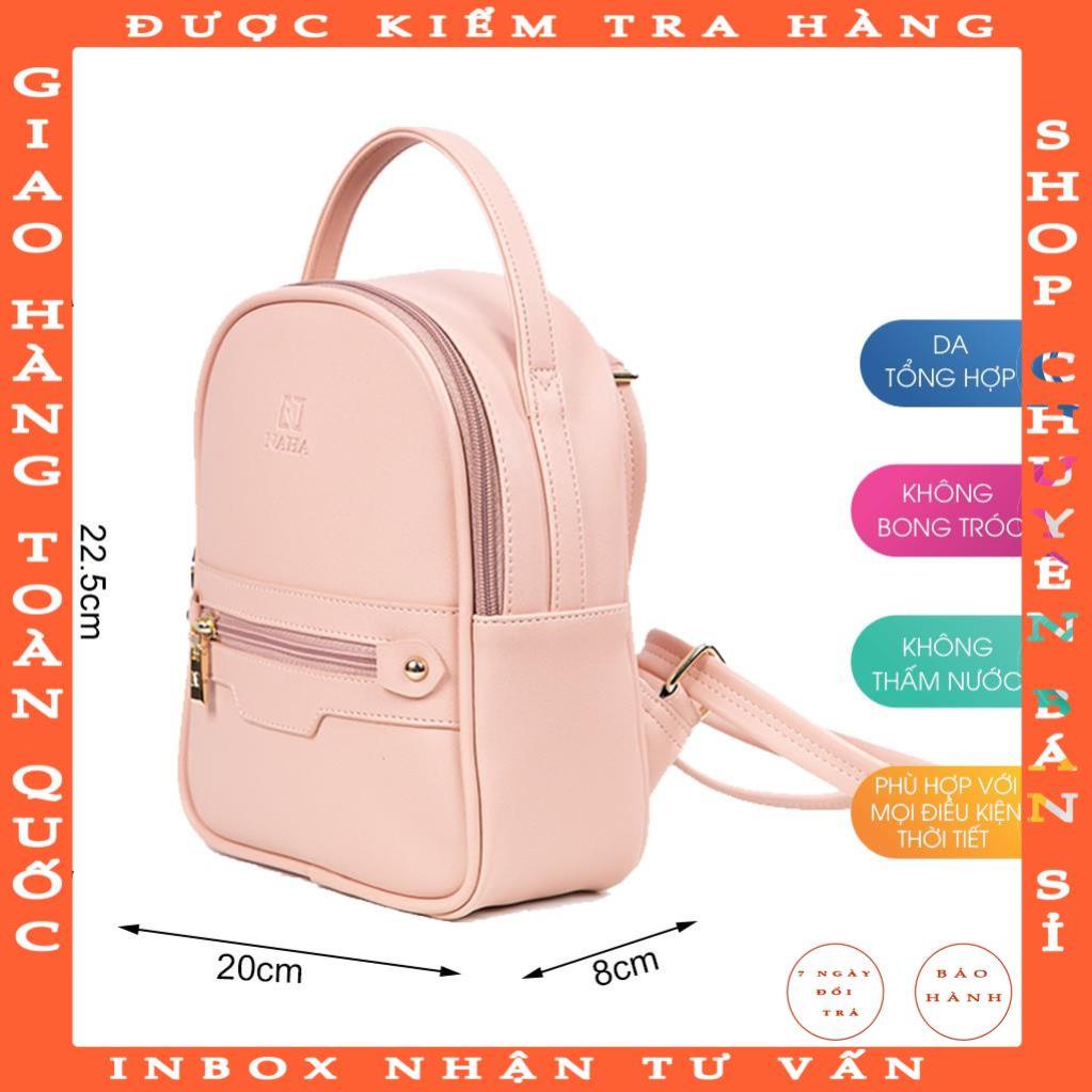 Balo Nữ Mini Thời Trang NAHA BL06-Hàng chính hãng bảo hành 1 năm - cobonshop