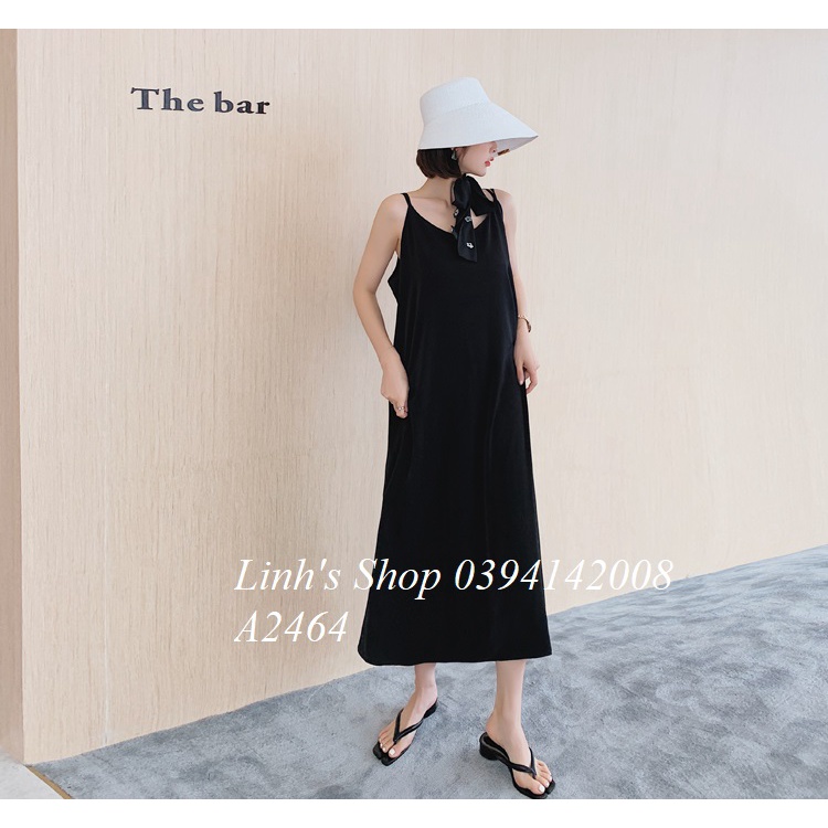 Váy Suông Đầm Suông 2 DÂY A2464