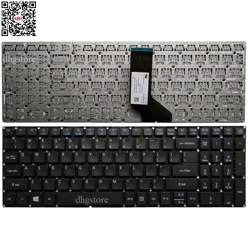 Bàn phím laptop Acer Aspire E5-573, E5-574, E5-575, E5-576, E5-722, F5-521, F5-571, F5-572, F5-573