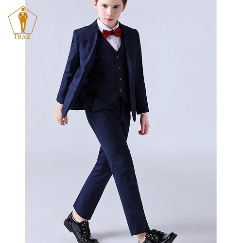 Set Vest Cho Bé Trai TRAZ 2 Màu Sang Trọng Hàng Cao Cấp
