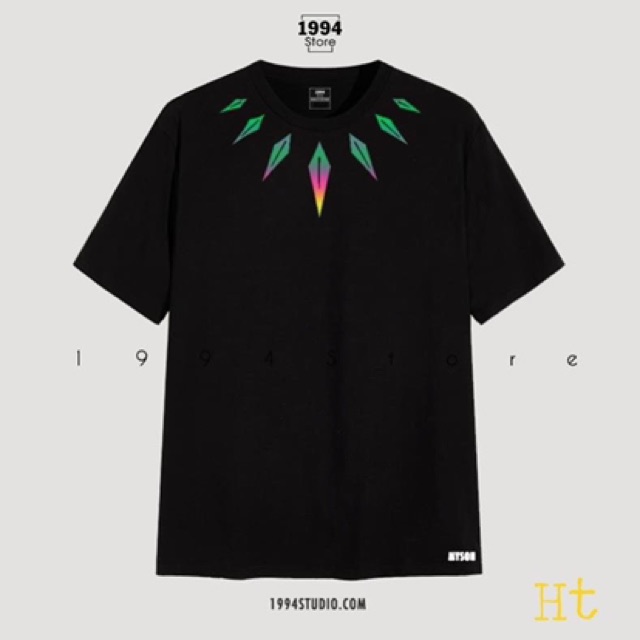 Áo Black Panther 3 kiểu phản quang chất tici H2U576