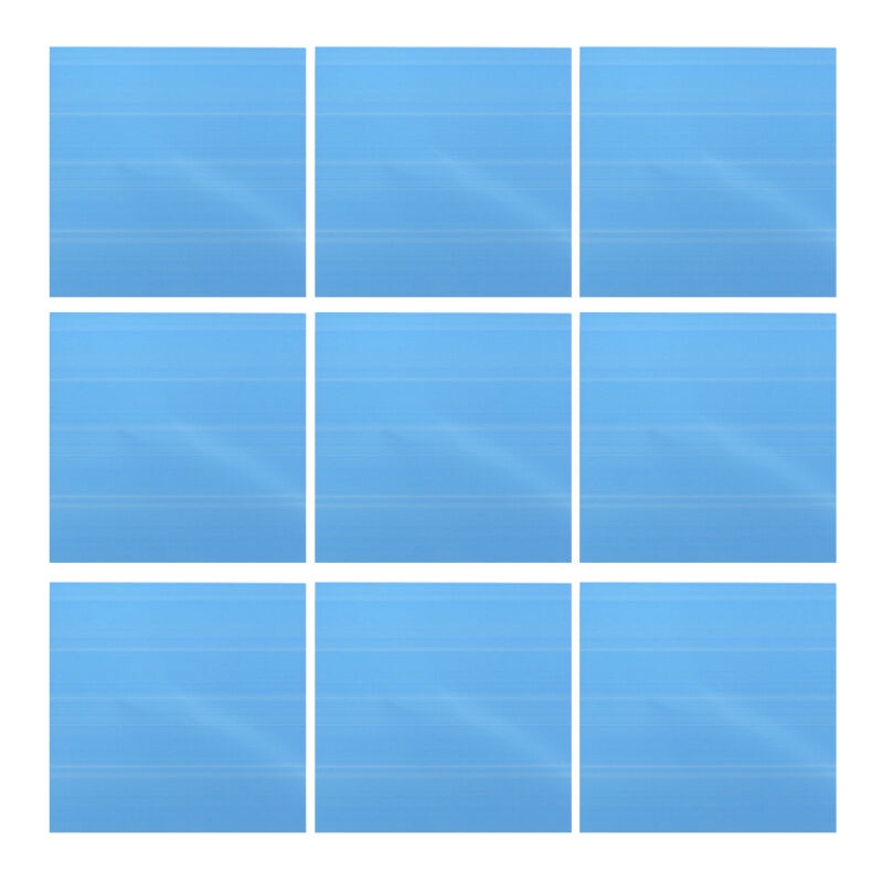 Sticker dán tường hình vuông mặt gương 3D