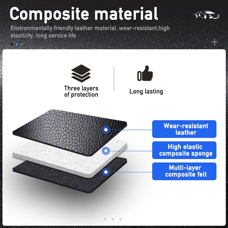 Tấm bảo vệ lưng ghế xe hơi SEAMETAL da PU hỗ trợ đựng đồ chống đạp thông dụng cao cấp