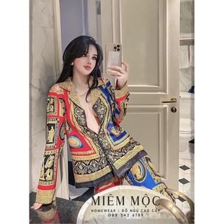 Pyjama dài hoạ tiết xược 057 cao cấp