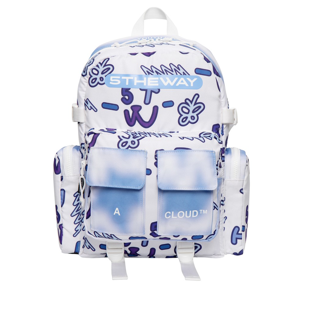 5THEWAY® /teddy bear/ ROCKET BACKPACK™ in BLUE aka Balo Xanh Dương