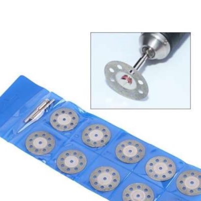 đĩa cắt cưa cựa gà cắt sừng sứ nhôm đá ngọc hay đĩa cắt kim cương mini có lỗ siêu nét
