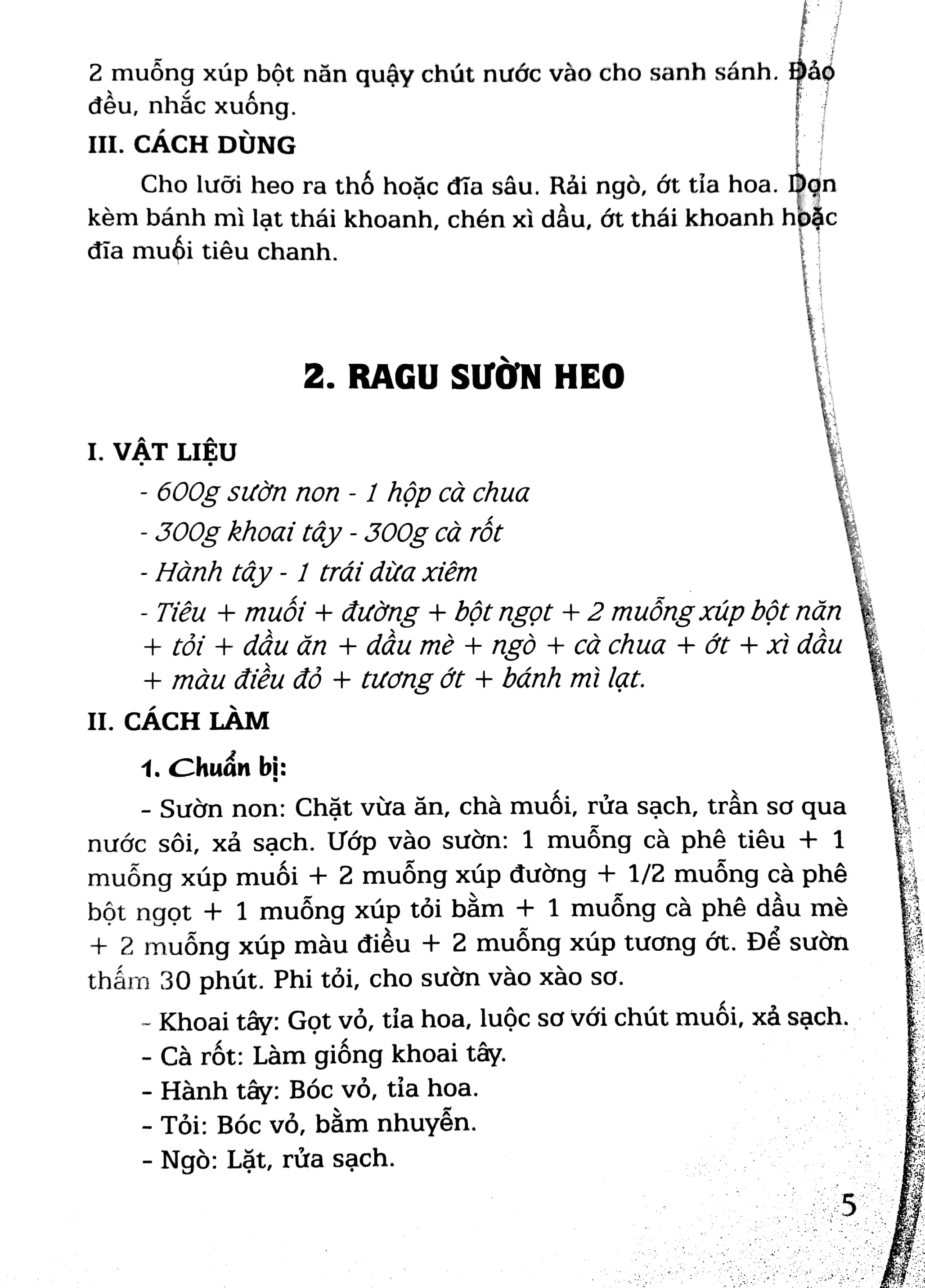 Sách 30 Món Ăn Ngày Thường (Tập 1)