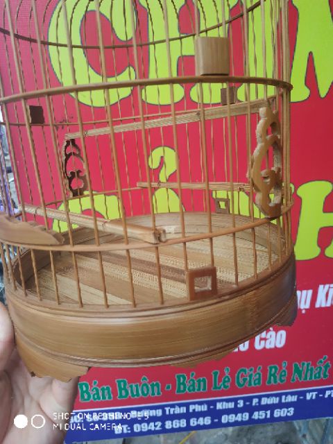 Lồng nuôi chim khuyên lùn