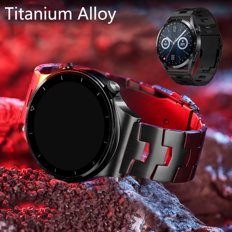 Dây Đeo Tháo Lắp Nhanh Bằng Hợp Kim Titan Chất Lượng Cao 22mm Cho Đồng Hồ Thông Minh Samsung Galaxy Watch 3 45mm