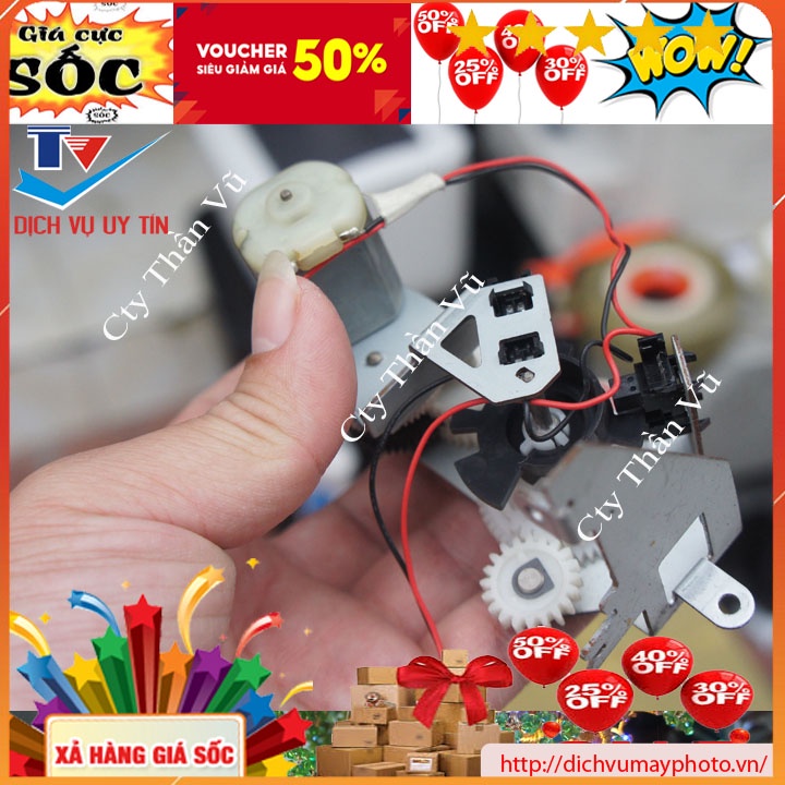 Cụm motor hông cụm motor nâng hạ máy in màu Epson L1800 L1300 PX 1004 PX 1001 G4500 1430W 1390 chuẩn có bảo hành