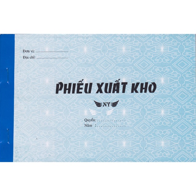 Phiếu xuất kho 13x19 cm