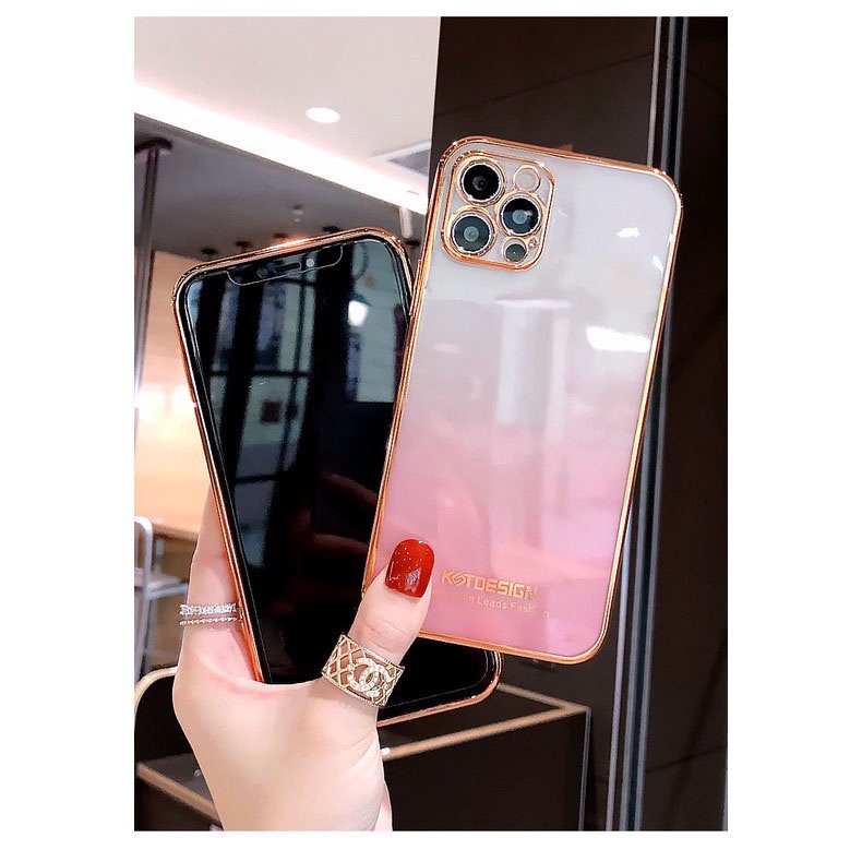 Ốp điện thoại silicone đổi màu độc đáo thích hợp cho iPhone 12 12promax 7 8Plus X XS XR XSMAX 11 11pro11promax Scw8