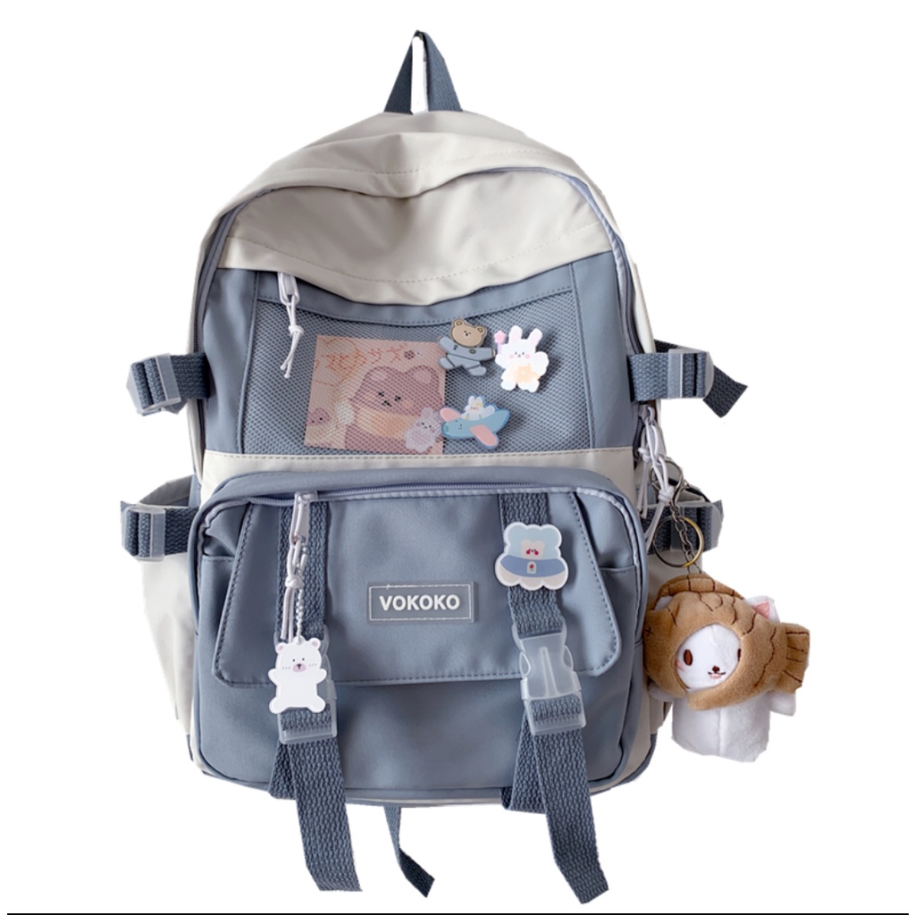 Balo Ulzzang Hàn Quốc Nam Nữ Thời Trang Giá Rẻ Cute Dễ Thương Basic