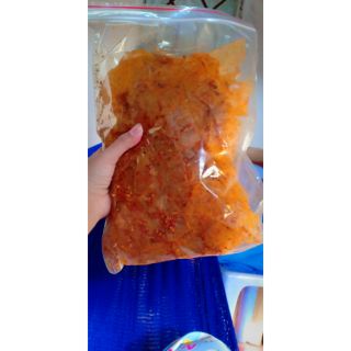 Bánh tráng khô gà lá chanh Gà Ri