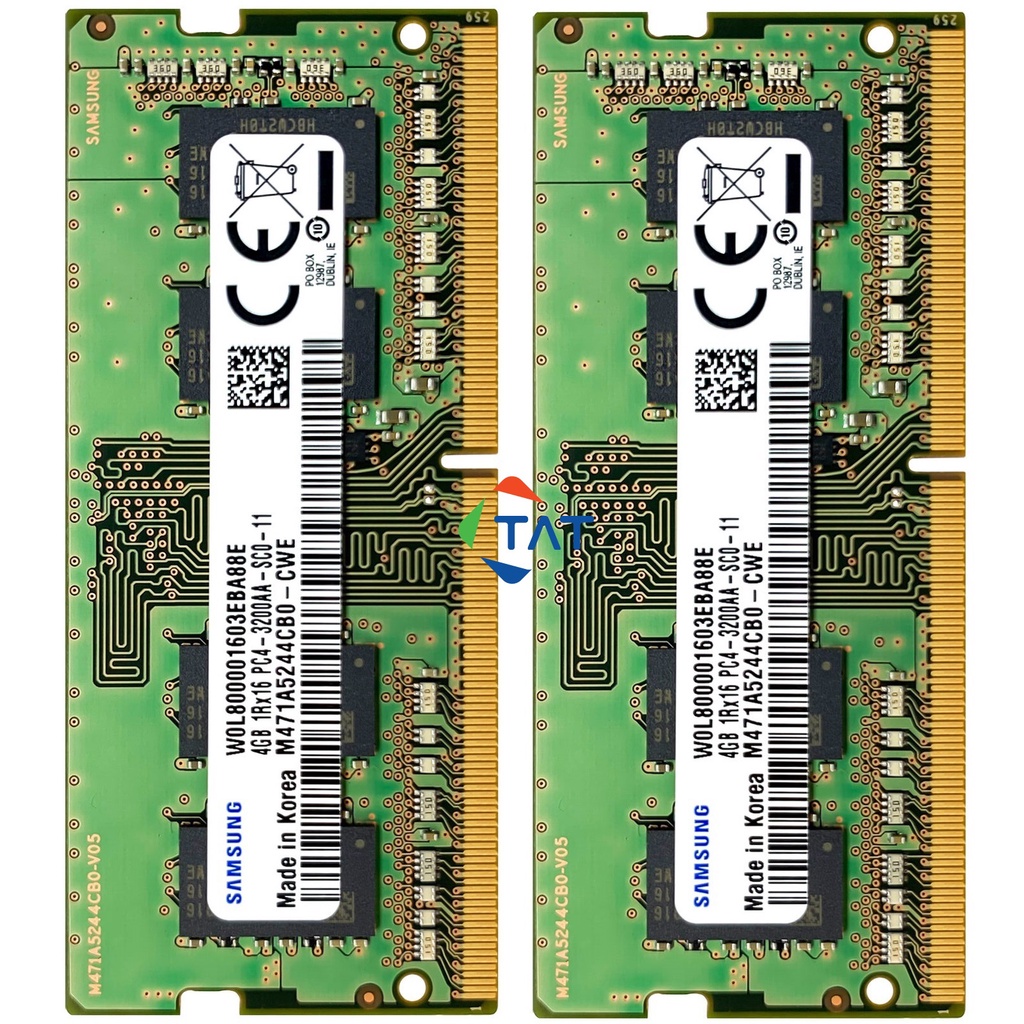 Ram Laptop Samsung 4GB DDR4 3200MHz Chính Hãng - Bảo hành 36 tháng