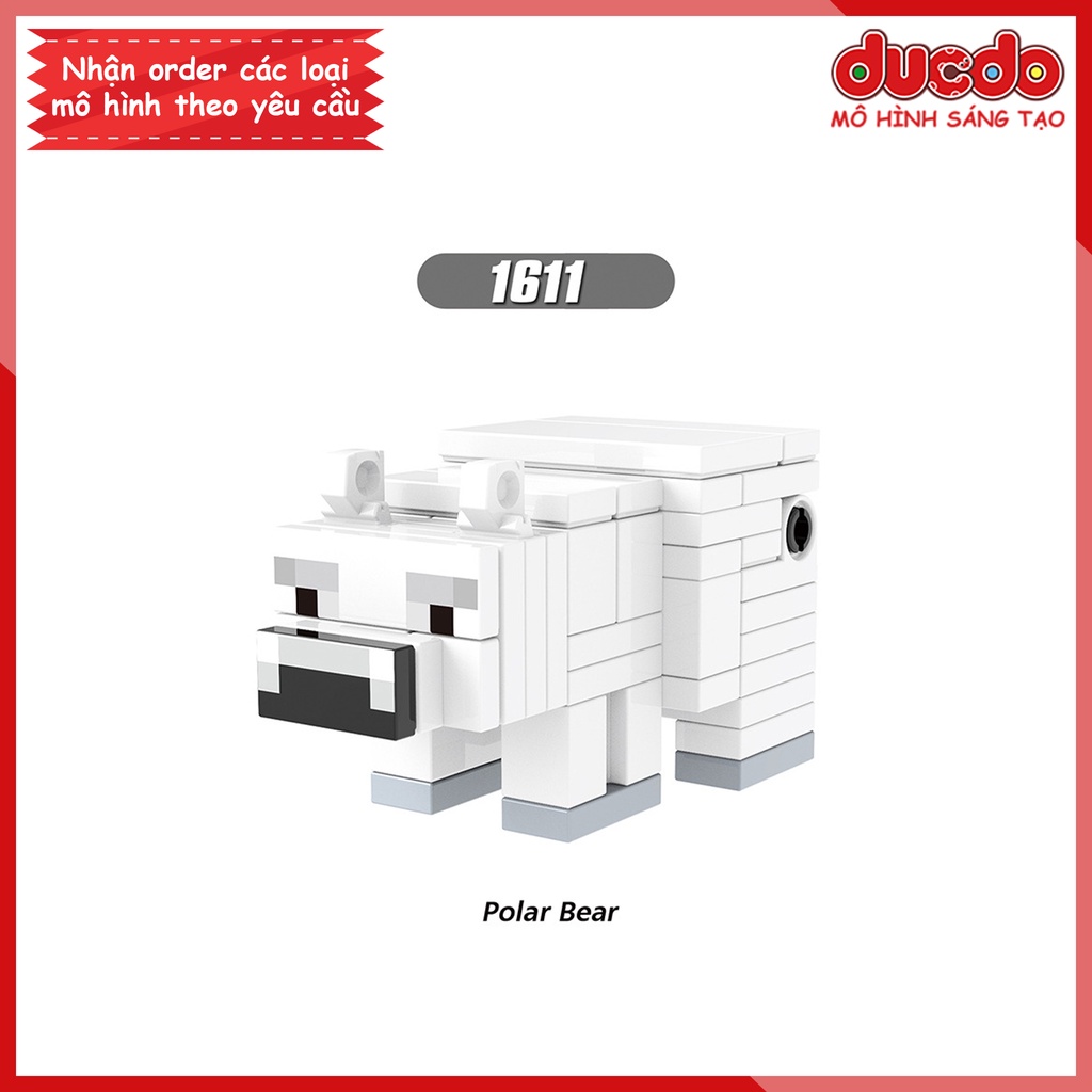 Minifigures các nhân vật Minecraft - Đồ chơi Lắp ghép Xếp hình Mini Mô hình XINH X0301