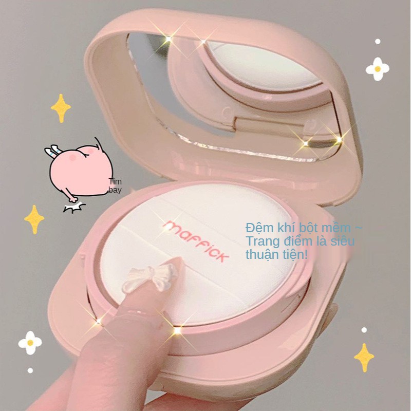 (Hàng Mới Về) Kem Nền Bb Air Cushion MAFFICK Lâu Trôi Kiềm Dầu Chống Thấm Nước Không Phai Màu Và có lõi thay thế giới skinfood mĩ phẩm nội địa trung | BigBuy360 - bigbuy360.vn