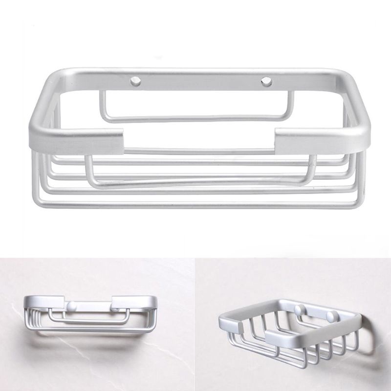 Giá Đỡ Xà Phòng Gắn Tường Bằng Nhôm Tiện Dụng Cho Phòng Tắm