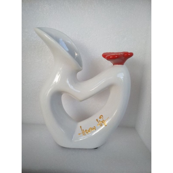 lọ hoa nghệ thuật &quot;Tim bướm&quot;