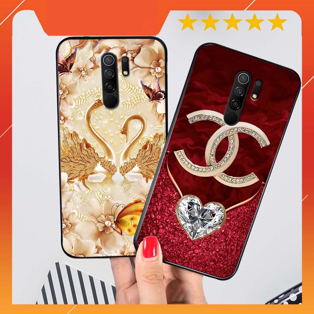 Ốp lưng Xiaomi REDMI 9 in hình hoa xinh xắn, hiện đại , thời trang ,phong cách