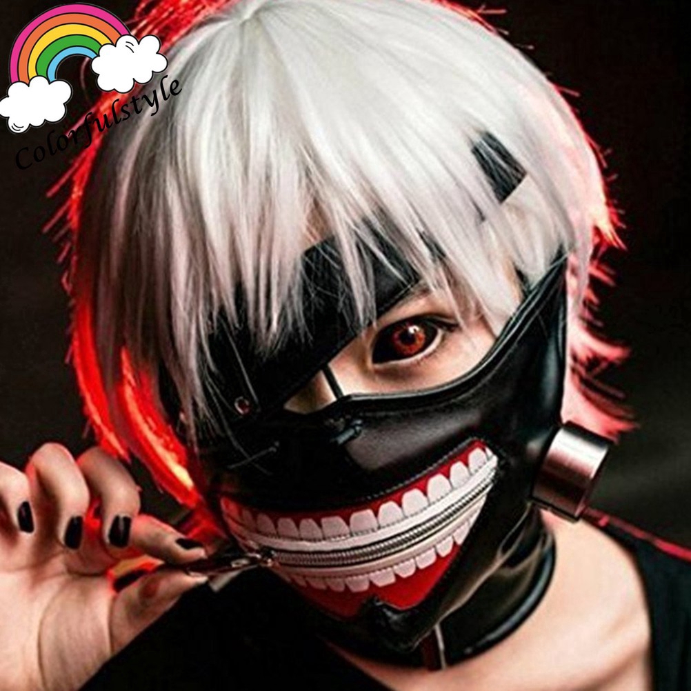 Mặt Nạ Cosplay Nhân Vật Kaneki Ken Trong Phim Hoạt Hình Tokyo Ghoul