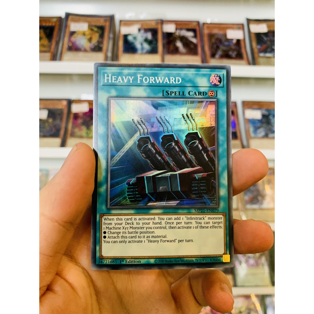 Thẻ Bài Lẻ YugiOh Mã MP21-EN079 - Heavy Forward - Super Rare - 1st Edition