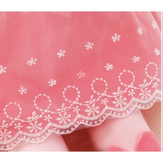 GẤU BÔNG THỎ BÚP BÊ MẶC VÁY CHO BÉ 3 SIZE