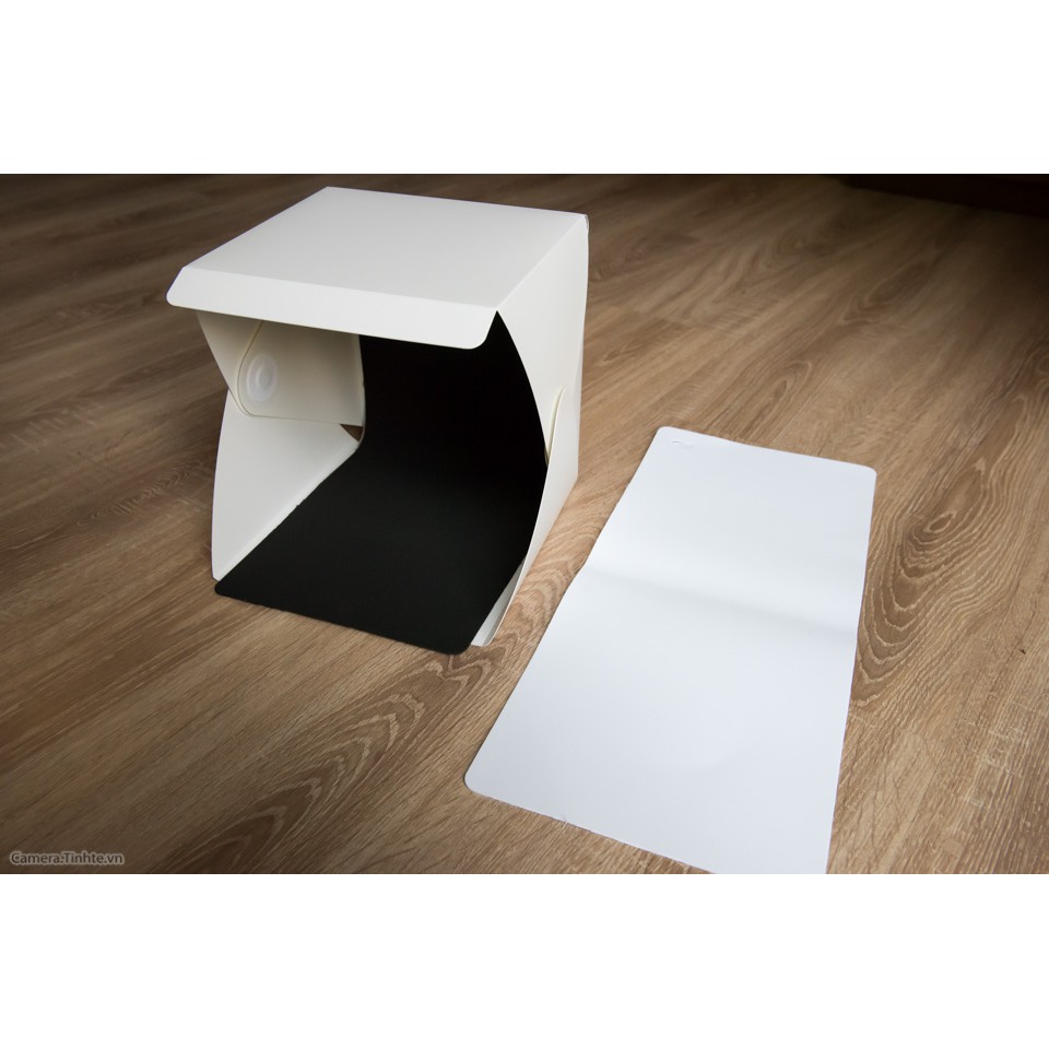 Hộp Chụp Ảnh Sản Phẩm Light Room 22.6x23x24cm Tích Hợp 20 Đèn Led (Loại 1)