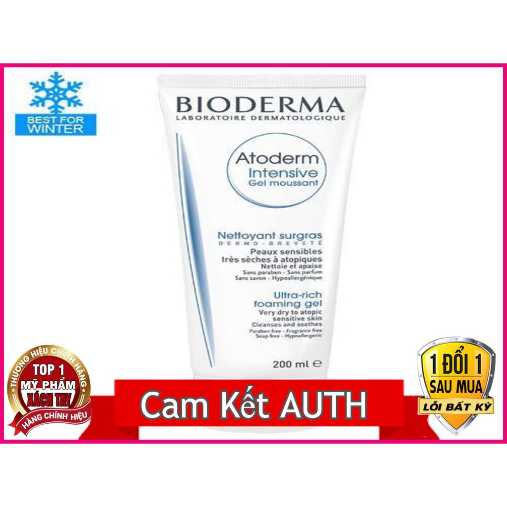 Gel Làm Sạch Và Dịu Da Dành Cho Da Khô Atoderm Intensive Gel Moussant [Coco Shop] [ AUTH ]