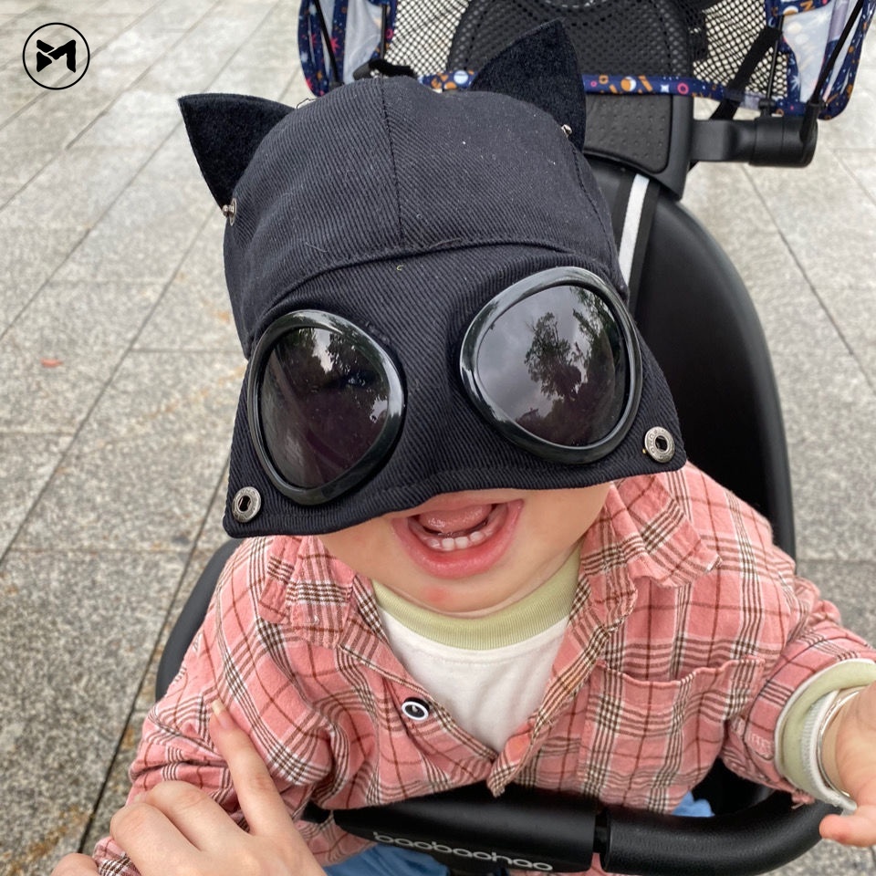 Mũ Bóng Chày Có Tai Mèo Hoạt Hình 2022 10M-8Y-18Y