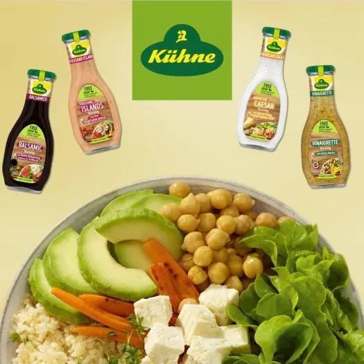 Xốt salad dressing Italian hiệu Kuhne 250ml