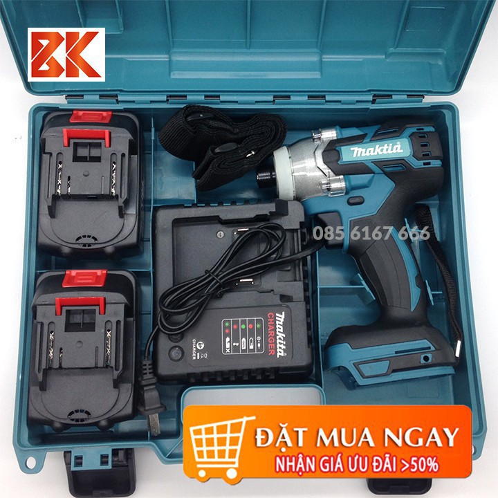 Máy Bắt Vít Chuyên Dụng Maktia 72V, không chổi than, pin 10 cell - Máy Bắn vít, vặn vít Makita 72V