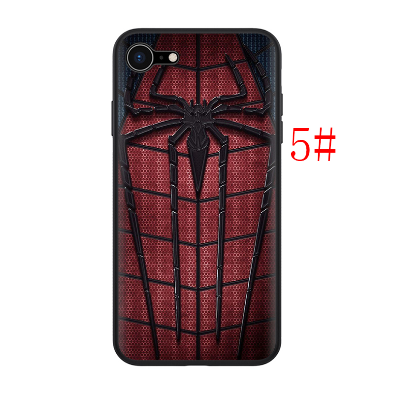 Ốp điện thoại TPU silicon dẻo họa tiết Marvel SpiderMan cho iPhone 8 7 6S 6 Plus 5 5S SE 2016 2020 T114