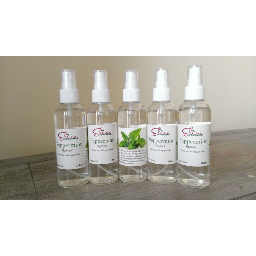 Hydrosol nước bạc hà nguyên chất - 100ml
