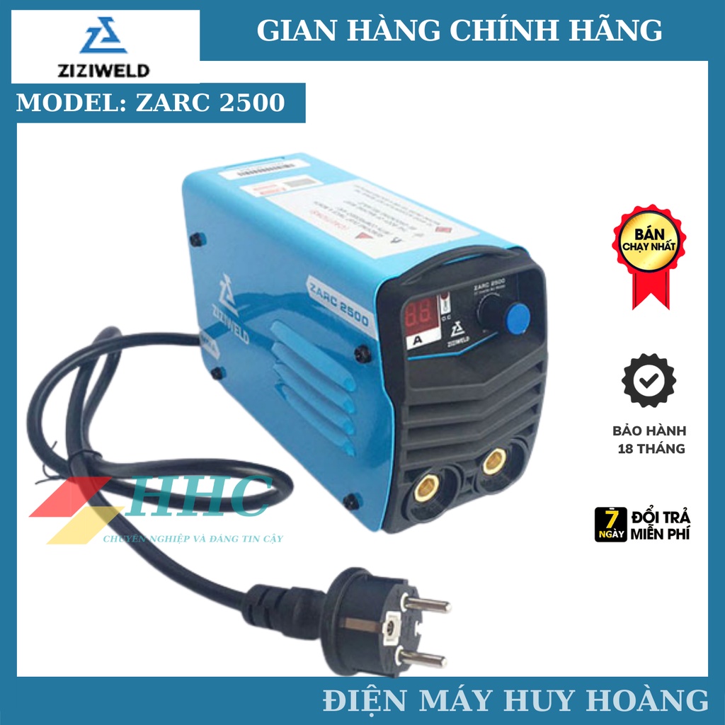 Máy Hàn Que Ziziweld Zarc 2500 máy hàn mini tiết kiệm điện cho thợ gia đình cửa sắt