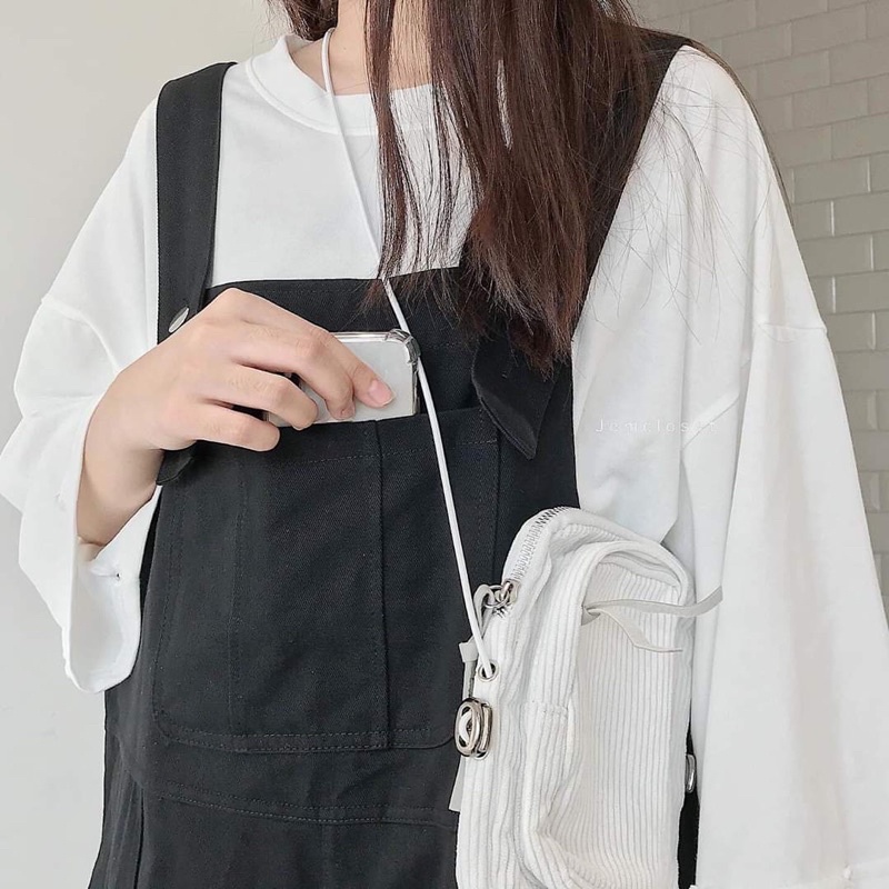 Yếm quần dáng ngố style ulzzang