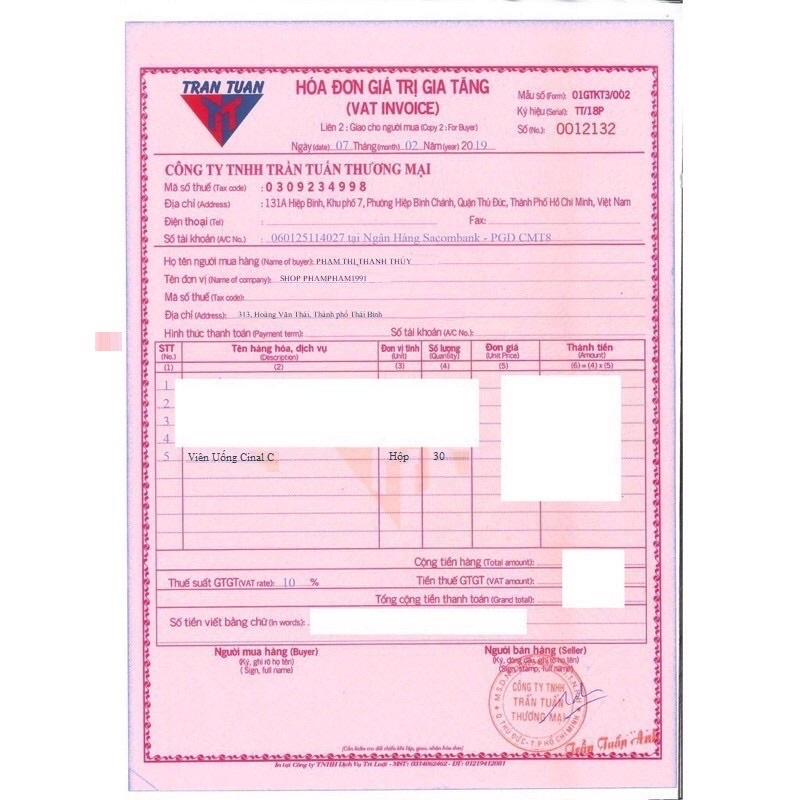 Viên Uống Vitamin C Trắng da, Mờ thâm nám Cinal C 100 viên - Nhật Bản
