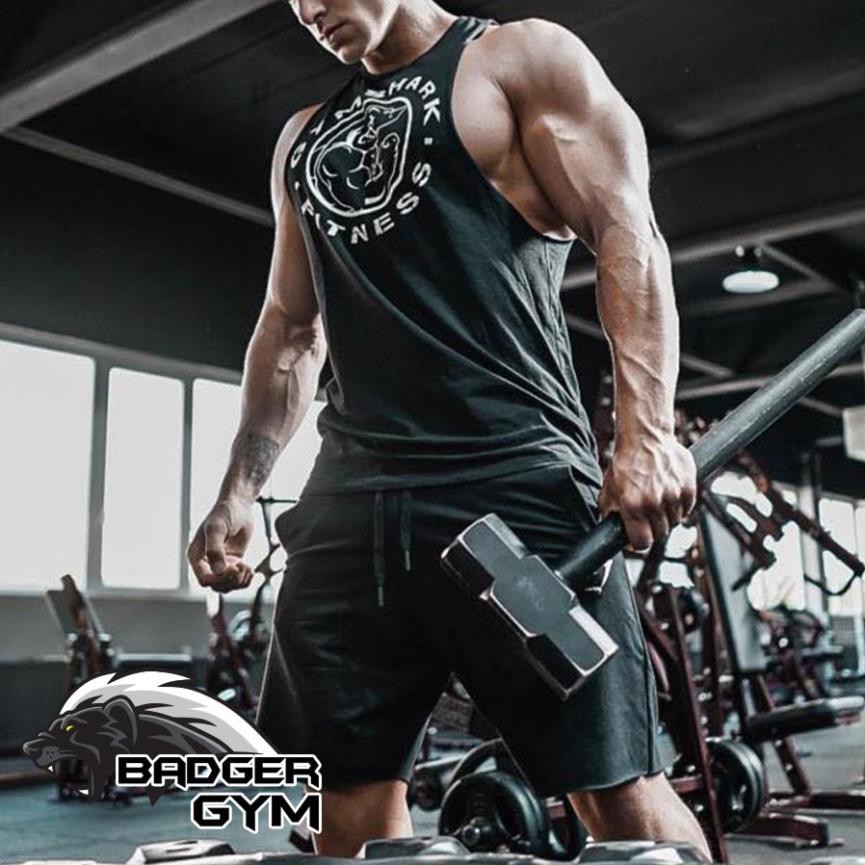 Áo tank top ba lỗ thể thao tập gym nam đẹp cao cấp vải cotton thấm hút mồ hôi nhanh khô thoáng  ཾ ྇