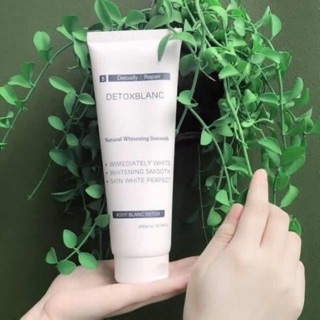Tắm trắng thải độc detox blanc