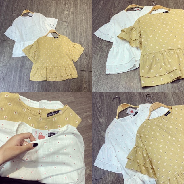 Áo baby doll bé gái