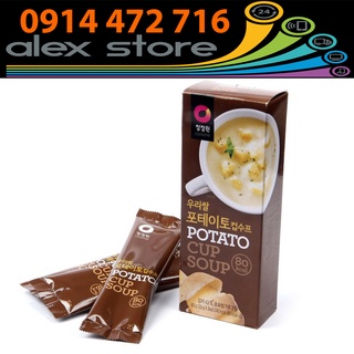 Súp Kem Khoai Tây Ăn Liền Chung Jung One Hàn Quốc 60 Gram - Potato Cup Coup